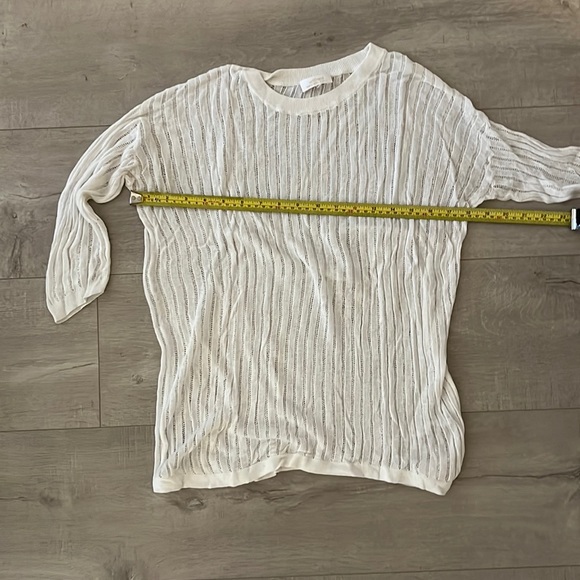 Aritzia Wilfred white sweater - Picture 5 of 6